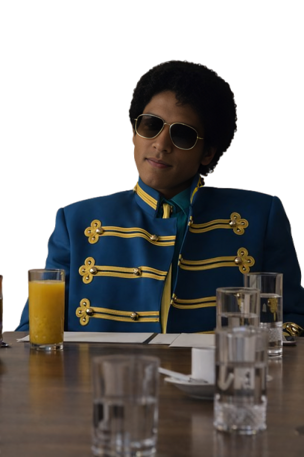 Michael Jaafar Jackson Blue Jacket - Image 4
